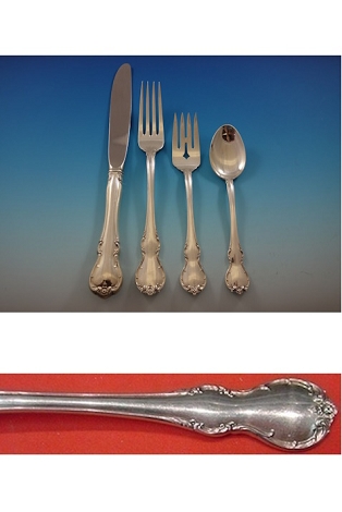 French Provincial by Towle Sterling Silver Flatware Set Service 24 Pieces Dinner